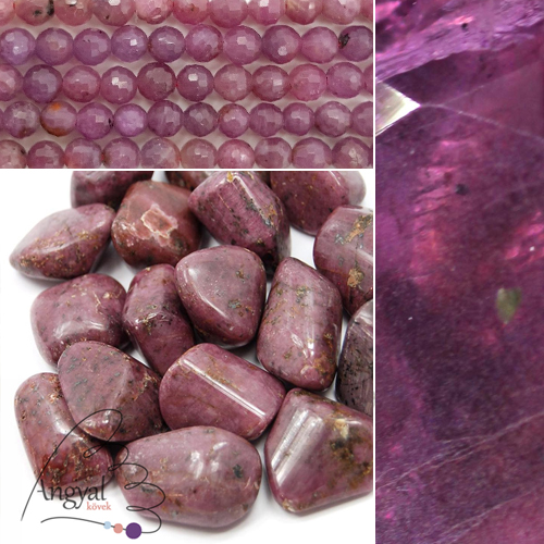 Rubin ásvány gyógyhatása - rubin ékszerek az AngyalKövek oldalán