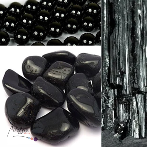 Sörl (fekete turmalin) ásvány az AngyalKovek.hu-n